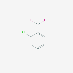 molecular formula C7H5ClF2 B2850363 1-Chloro-2-(difluoromethyl)benzene CAS No. 161525-55-9