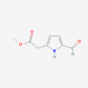 methyl 2-(5-formyl-1H-pyrrol-2-yl)acetate