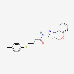N-(4H-chromeno[4,3-d]thiazol-2-yl)-4-(p-tolylthio)butanamide