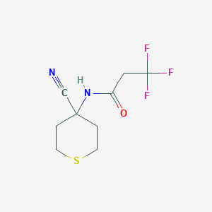 N-(4-Cyanothian-4-yl)-3,3,3-trifluoropropanamide