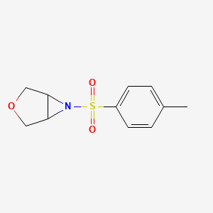 molecular formula C11H13NO3S B2850472 6-Tosyl-3-oxa-6-azabicyclo[3.1.0]hexane CAS No. 798575-96-9