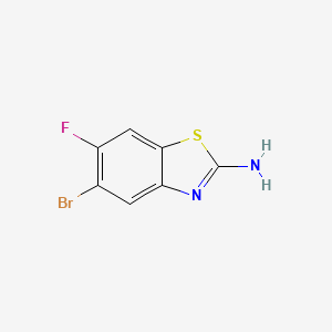 5-Bromo-6-fluorobenzo[d]thiazol-2-amine