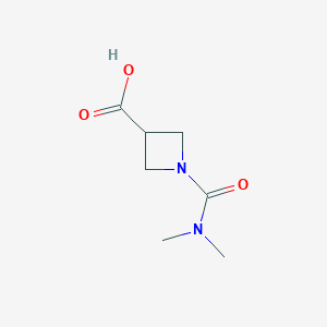 1-(Dimethylcarbamoyl)azetidine-3-carboxylic acid