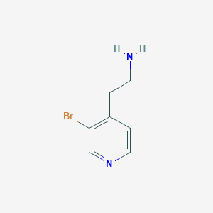 molecular formula C7H9BrN2 B2850651 2-(3-Bromopyridin-4-YL)ethanamine CAS No. 910391-46-7