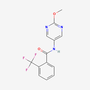 N-(2-methoxypyrimidin-5-yl)-2-(trifluoromethyl)benzamide