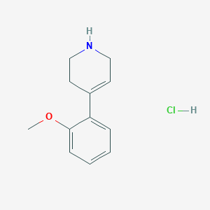 molecular formula C12H16ClNO B2850762 4-(2-甲氧苯基)-1,2,3,6-四氢吡啶盐酸盐 CAS No. 154422-97-6