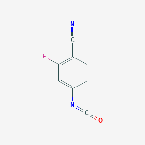 2-Fluoro-4-isocyanatobenzonitrile