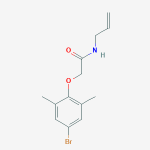 molecular formula C13H16BrNO2 B285107 N-allyl-2-(4-bromo-2,6-dimethylphenoxy)acetamide 