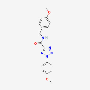 N-(4-methoxybenzyl)-2-(4-methoxyphenyl)-2H-tetrazole-5-carboxamide