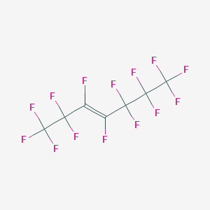 molecular formula C7F14 B2851162 Perfluorohept-3-ene CAS No. 71039-88-8