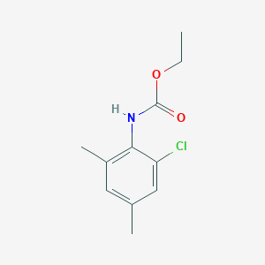 molecular formula C11H14ClNO2 B285125 Ethyl 2-chloro-4,6-dimethylphenylcarbamate 