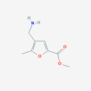 Methyl 4-(aminomethyl)-5-methyl-2-furoate