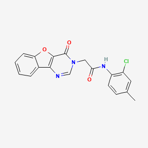 N-1,3-benzodioxol-5-yl-N'-[2-(3-chlorophenyl)-4-ethoxyquinolin-6-yl]urea