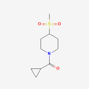Methanone, cyclopropyl[4-(methylsulfonyl)-1-piperidinyl]-