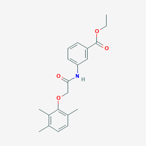 Ethyl 3-{[(2,3,6-trimethylphenoxy)acetyl]amino}benzoate