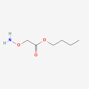 molecular formula C6H13NO3 B2851618 2-氨氧基乙酸丁酯 CAS No. 89584-40-7