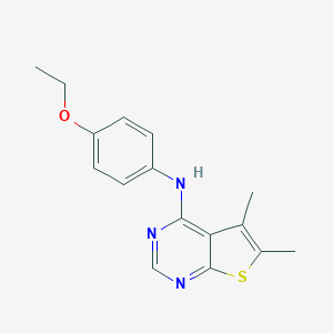 N-(4-ethoxyphenyl)-5,6-dimethylthieno[2,3-d]pyrimidin-4-amine