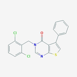 3-(2,6-dichlorobenzyl)-5-phenylthieno[2,3-d]pyrimidin-4(3H)-one