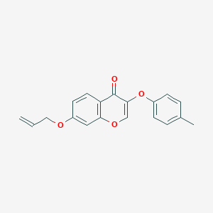 7-(allyloxy)-3-(4-methylphenoxy)-4H-chromen-4-one