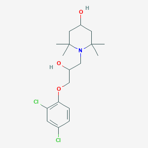 1-(3-(2,4-Dichlorophenoxy)-2-hydroxypropyl)-2,2,6,6-tetramethylpiperidin-4-ol