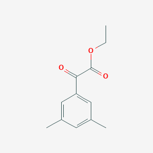 molecular formula C12H14O3 B028517 3,5-二甲基苯甲酰甲酸乙酯 CAS No. 100117-62-2