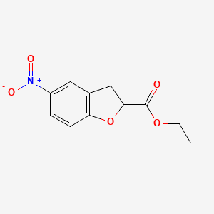 Ethyl 5-nitro-2,3-dihydrobenzofuran-2-carboxylate