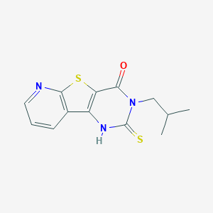 3-isobutyl-2-thioxo-2,3-dihydropyrido[3',2':4,5]thieno[3,2-d]pyrimidin-4(1H)-one