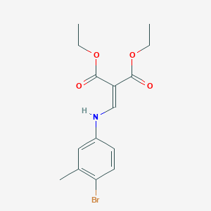 Diethyl 2-(((4-bromo-3-methylphenyl)amino)methylene)malonate