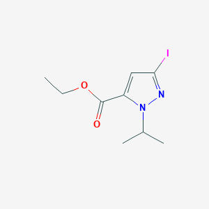 Ethyl 5-iodo-2-propan-2-ylpyrazole-3-carboxylate