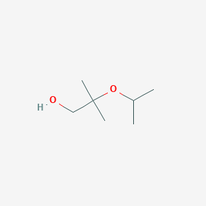 molecular formula C7H16O2 B2851871 2-Methyl-2-propan-2-yloxypropan-1-ol CAS No. 22665-70-9