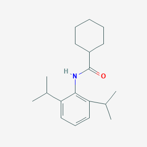 molecular formula C19H29NO B285201 N-(2,6-diisopropylphenyl)cyclohexanecarboxamide 
