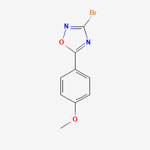 3-Bromo-5-(4-methoxyphenyl)-1,2,4-oxadiazole