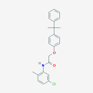 N-(5-chloro-2-methylphenyl)-2-[4-(2-phenylpropan-2-yl)phenoxy]acetamide