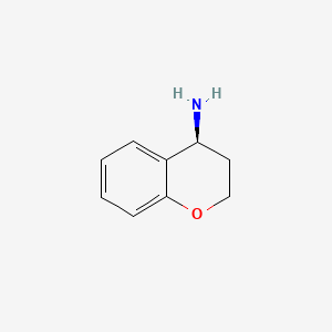 molecular formula C9H11NO B2852032 (S)-chroman-4-amine CAS No. 188198-38-1; 53981-38-7