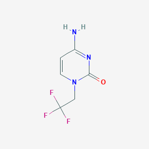 4-Amino-1-(2,2,2-trifluoroethyl)pyrimidin-2(1H)-one