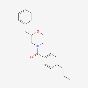 (2-Benzylmorpholino)(4-propylphenyl)methanone