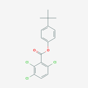 molecular formula C17H15Cl3O2 B285215 4-(Tert-butyl)phenyl 2,3,6-trichlorobenzoate 