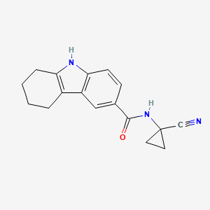 N-(1-cyanocyclopropyl)-2,3,4,9-tetrahydro-1H-carbazole-6-carboxamide