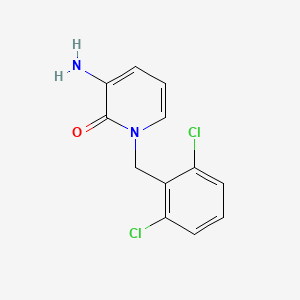 3-amino-1-(2,6-dichlorobenzyl)-2(1H)-pyridinone