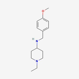 1-ethyl-N-(4-methoxybenzyl)piperidin-4-amine