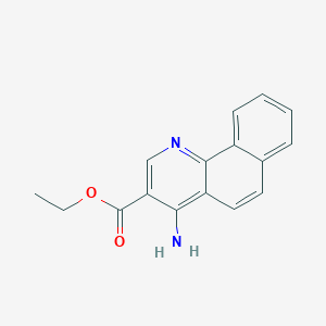 Ethyl 4-aminobenzo[h]quinoline-3-carboxylate