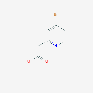 molecular formula C8H8BrNO2 B2852216 2-(4-溴吡啶-2-基)乙酸甲酯 CAS No. 1354021-08-1