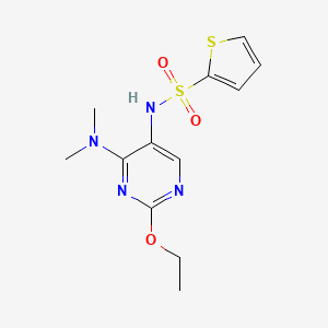 N-(4-(dimethylamino)-2-ethoxypyrimidin-5-yl)thiophene-2-sulfonamide