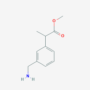 molecular formula C11H15NO2 B2852320 Methyl 3-(n-benzylamine)propanoate CAS No. 2287290-31-5