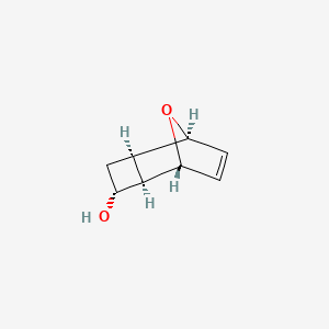 molecular formula C8H10O2 B2852443 (1R,2R,3R,5R,6S)-9-Oxatricyclo[4.2.1.02,5]non-7-en-3-ol CAS No. 2411180-59-9