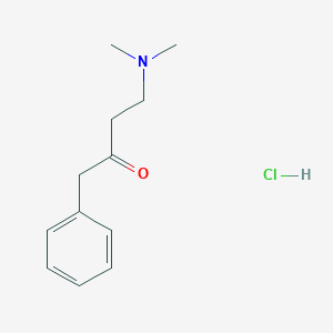 B2852490 4-(Dimethylamino)-1-phenylbutan-2-one hydrochloride CAS No. 103960-48-1