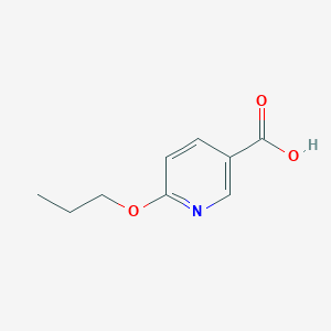 molecular formula C9H11NO3 B2852500 6-丙氧基烟酸 CAS No. 861045-09-2