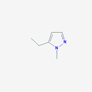 molecular formula C6H10N2 B2852537 5-ethyl-1-methyl-1H-pyrazole CAS No. 41818-33-1