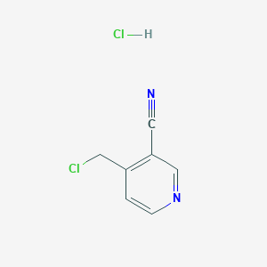 4-(Chloromethyl)pyridine-3-carbonitrile hydrochloride