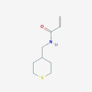 N-(Thian-4-ylmethyl)prop-2-enamide
